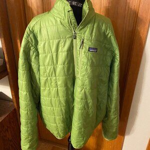 Patagonia Men's Puffy Pullover Lime Green